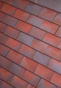 Dreadnought Redblue blend smoothfaced plain clay tiles